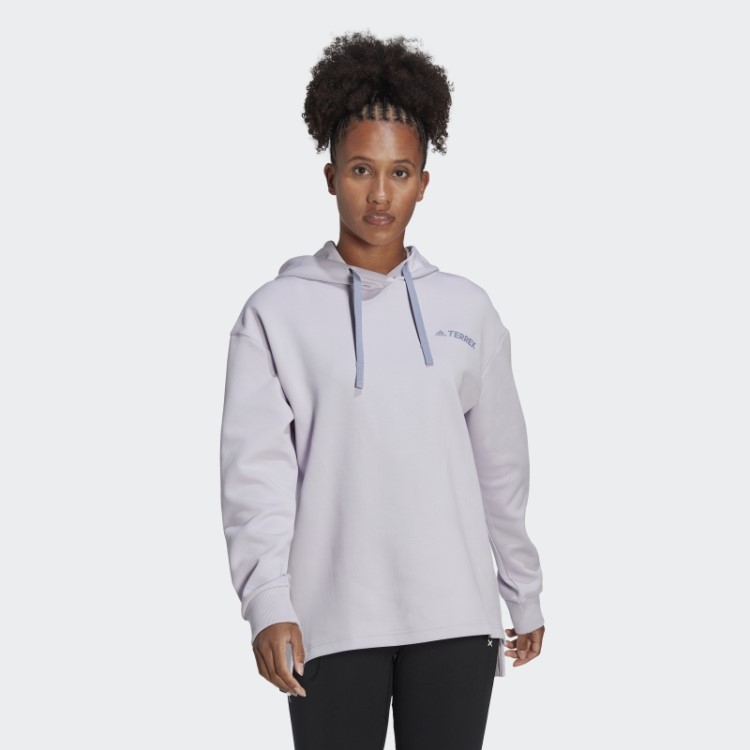 Moletom Com Logo Gráfico Terrex Adidas Silver Dawn