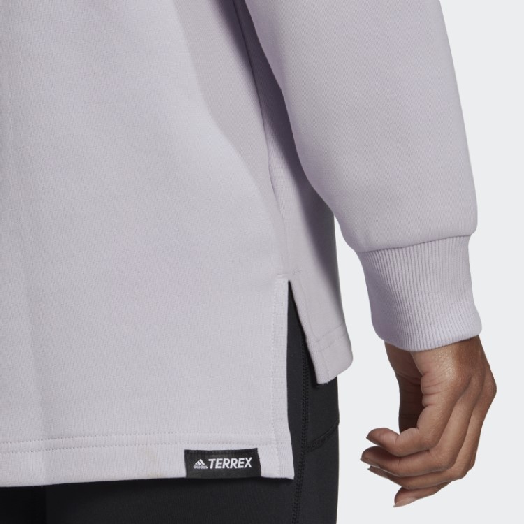 Moletom Com Logo Gráfico Terrex Adidas Silver Dawn