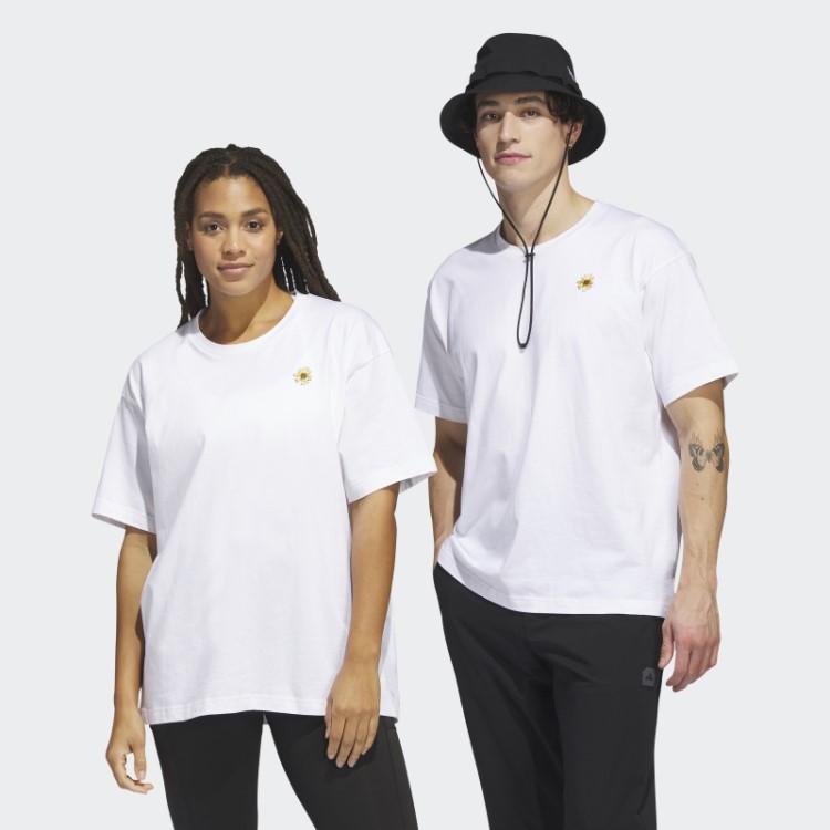 Camiseta Branca Adidas Adicross Drop Two (gênero Neutro)