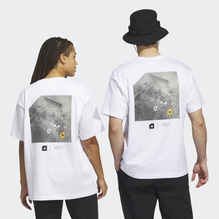 Camiseta Branca Adicross Drop Two (gênero Neutro) Adidas