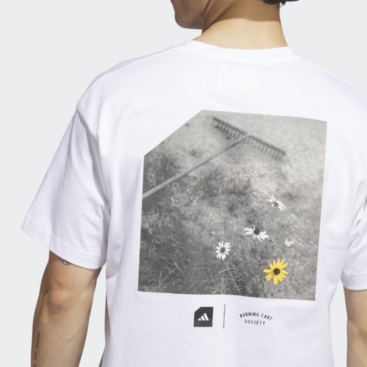 Camiseta Branca Adicross Drop Two (gênero Neutro) Adidas