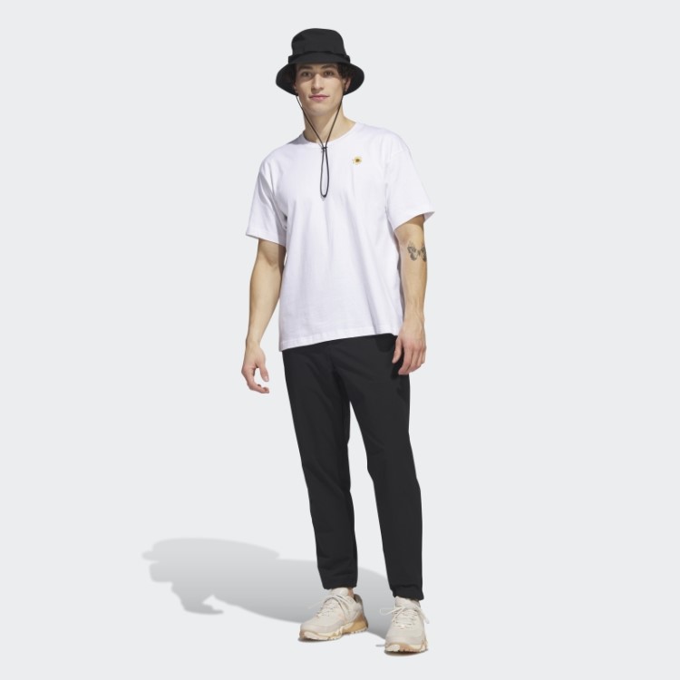 Camiseta Branca Adidas Adicross Burning Cart Society (gênero Neutro)