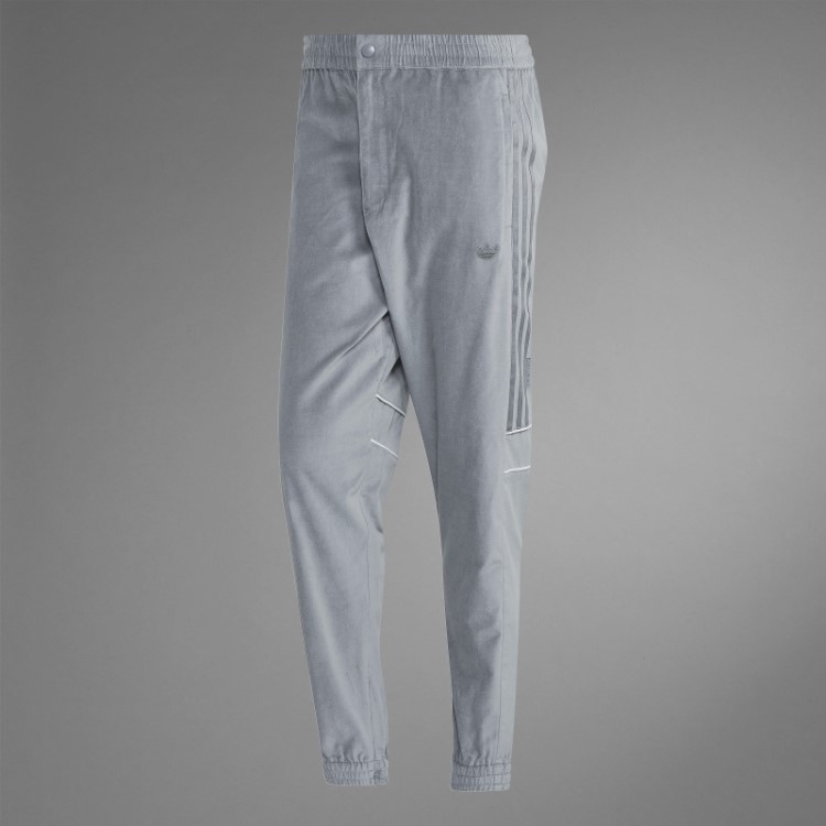 Calça Challenger Versão Azul Adidas Cinza