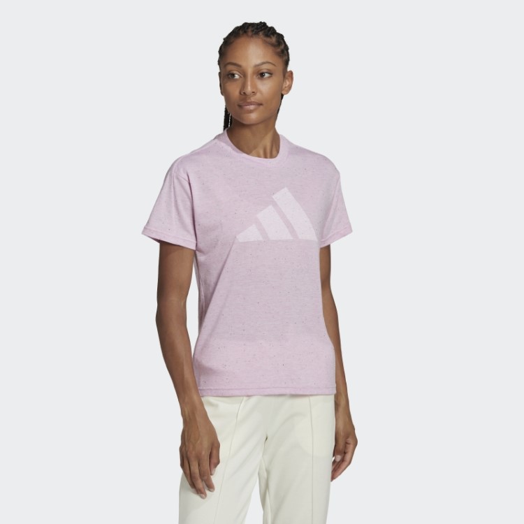 Camiseta Adidas Future Icons Winners 3.0 Lilás Mel Quente