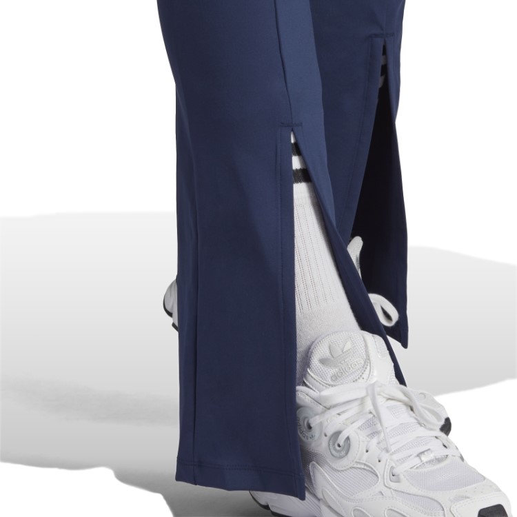 Calça Flare Adidas Com Bainha Dividida Night Indigo