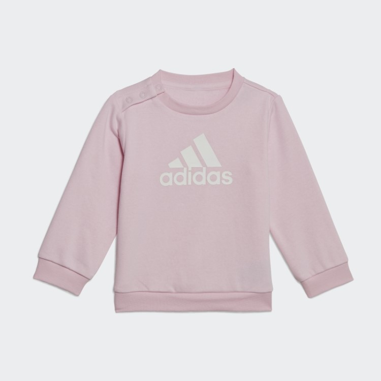 Emblema Adidas Rosa Do Conjunto De Jogger Esportivo