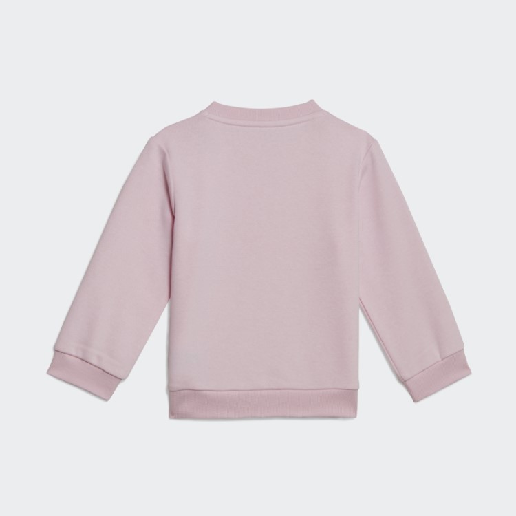 Emblema Adidas Rosa Do Conjunto De Jogger Esportivo