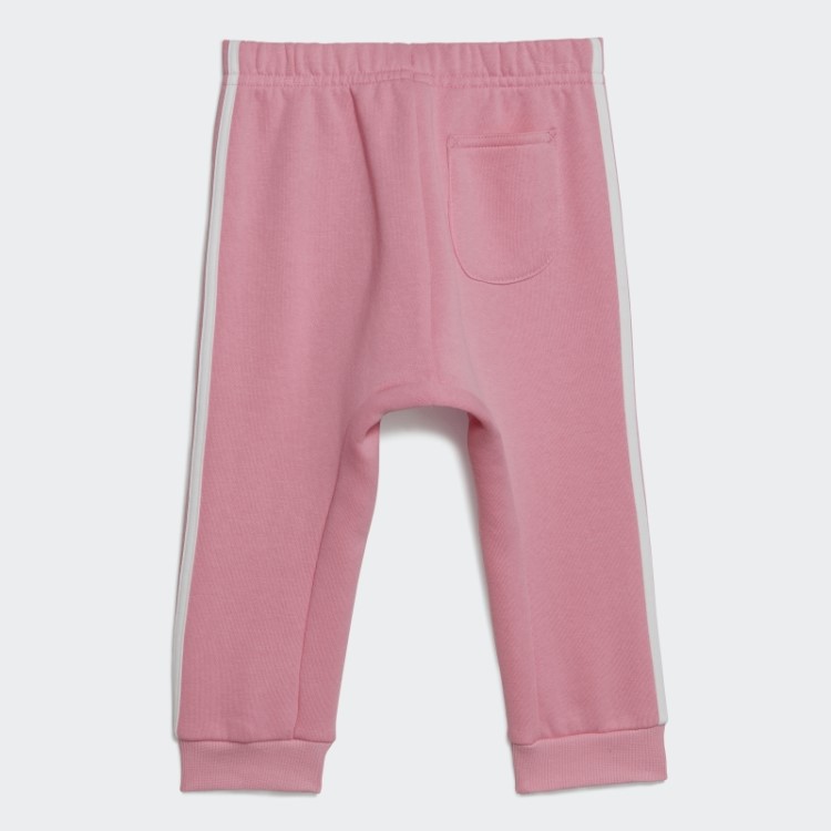 Emblema Adidas Rosa Do Conjunto De Jogger Esportivo