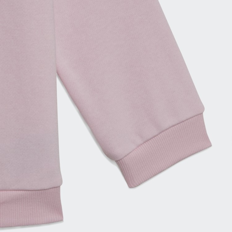 Emblema Adidas Rosa Do Conjunto De Jogger Esportivo