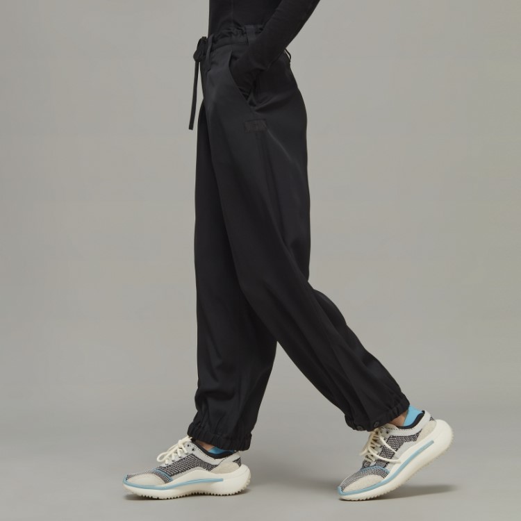 Y-3 Elegante Calça Cargo Tecido Adidas