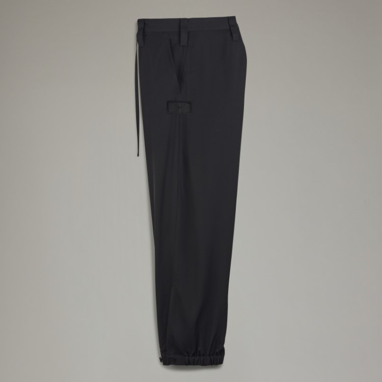 Y-3 Elegante Calça Cargo Tecido Adidas