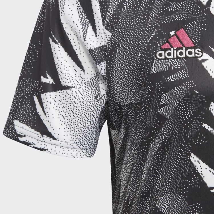 Camisa Pré-jogo Da Juventus Adidas Preta