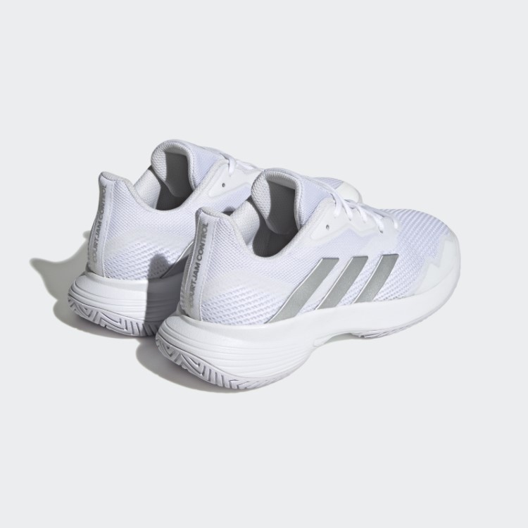 Tênis Fashion Adidas Courtjam Control Prata