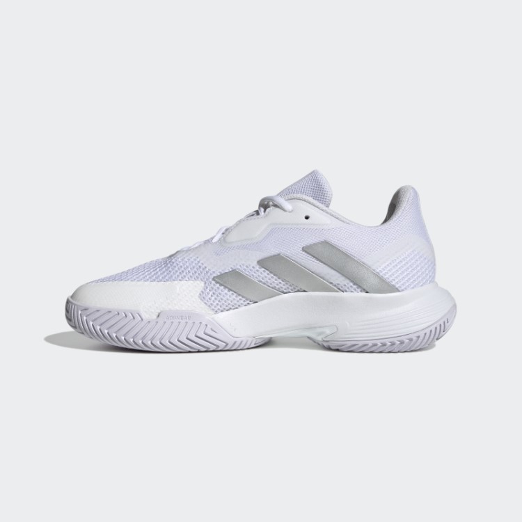 Tênis Fashion Adidas Courtjam Control Prata