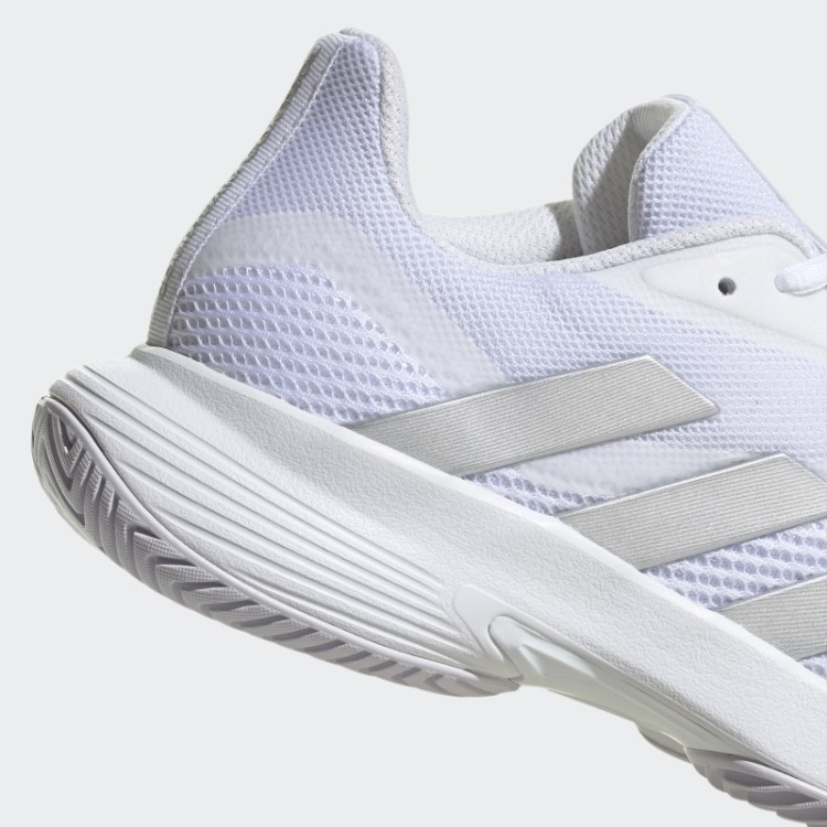 Tênis Fashion Adidas Courtjam Control Prata