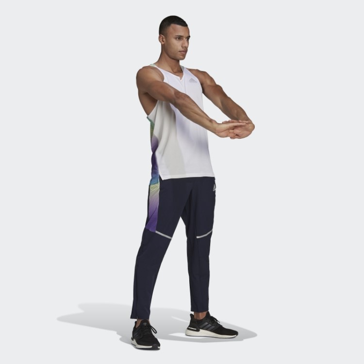 Ink Adidas Possui Joggers Run Colorblock