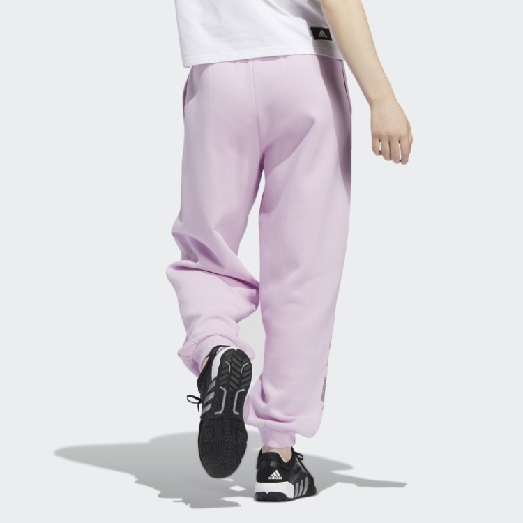 Calça Jogger Estampada Floral Lilás Adidas