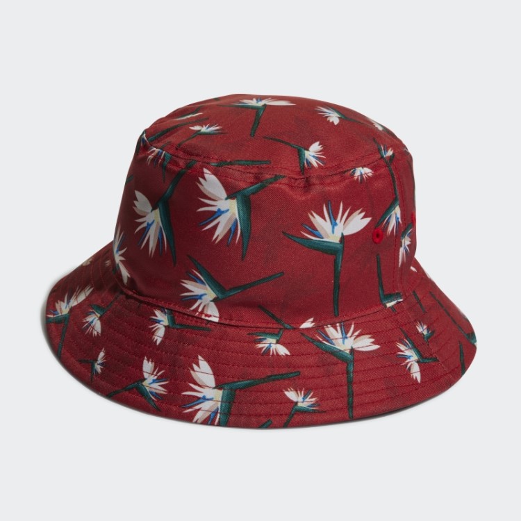 Chapéu Bucket Vermelho Adidas Thebe Magugu