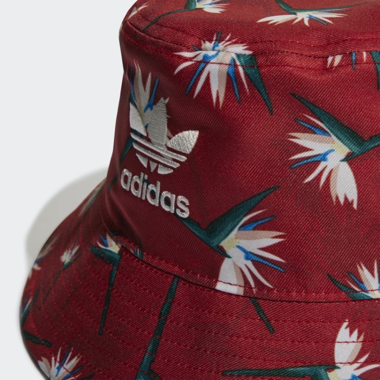 Chapéu Bucket Vermelho Adidas Thebe Magugu