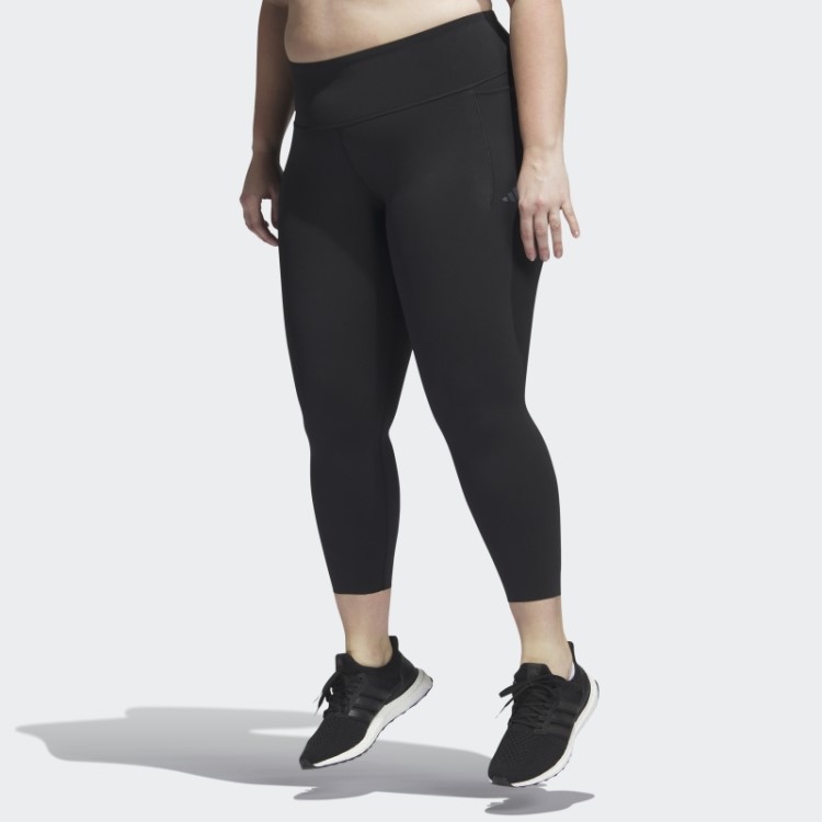 Legging Preta Adidas Optime Training Luxe 7/8 Fashion
