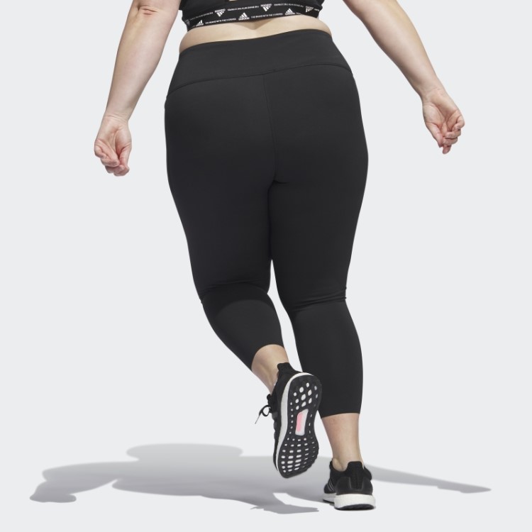 Legging Preta Adidas Optime Training Luxe 7/8 Fashion
