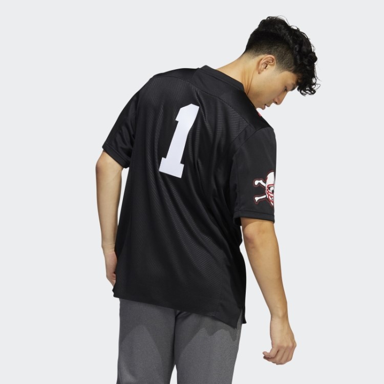 Camisa Preta Cornhuskers Preto Adidas
