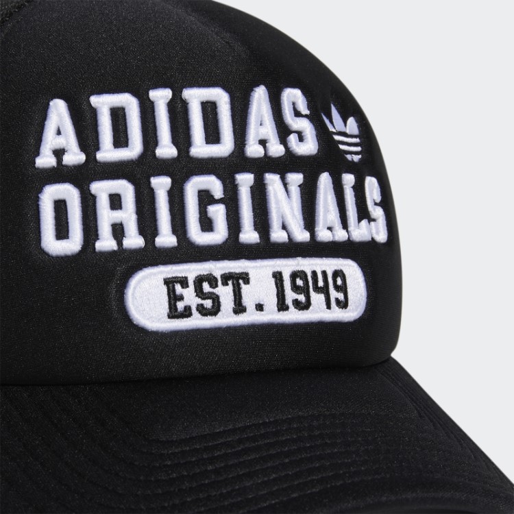 Chapéu Camionista Prep Adidas Preto