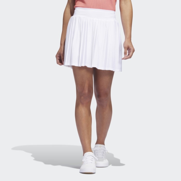 Adidas Ultimate365 Tour Plissado Short De Golfe De 15 Polegadas Branco