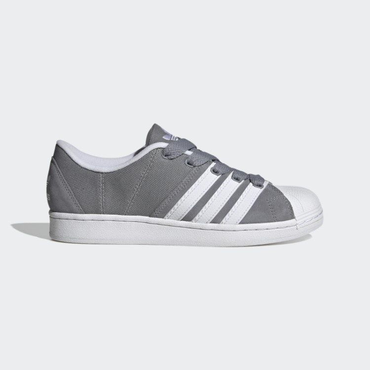 Sapatos Superstar Supermodificados Cinza Adidas