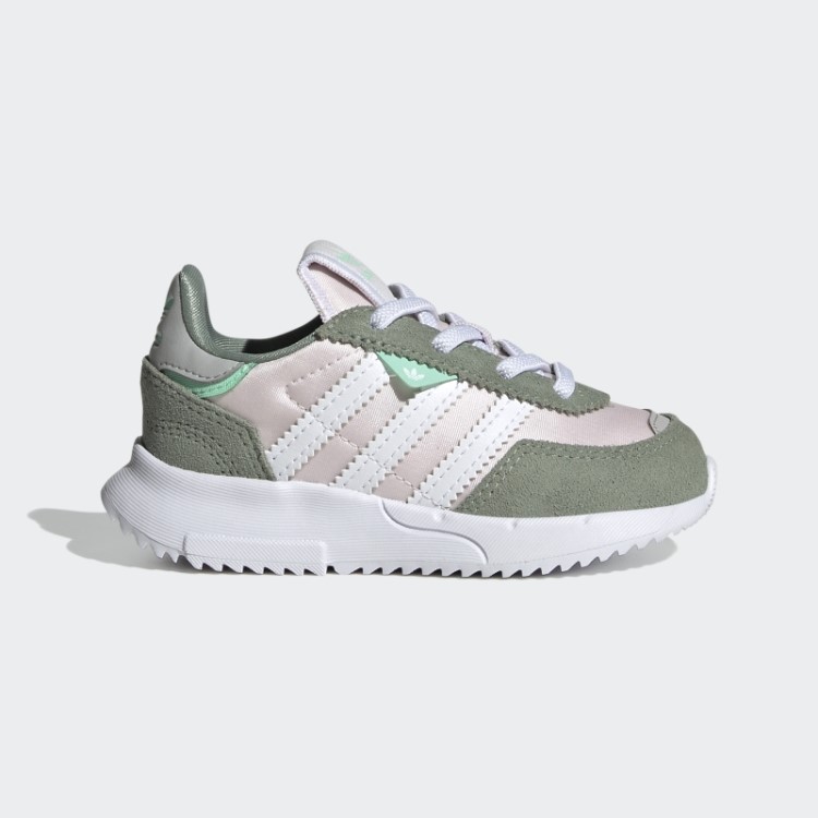 Tênis Adidas Retropy F2 Verde Prateado