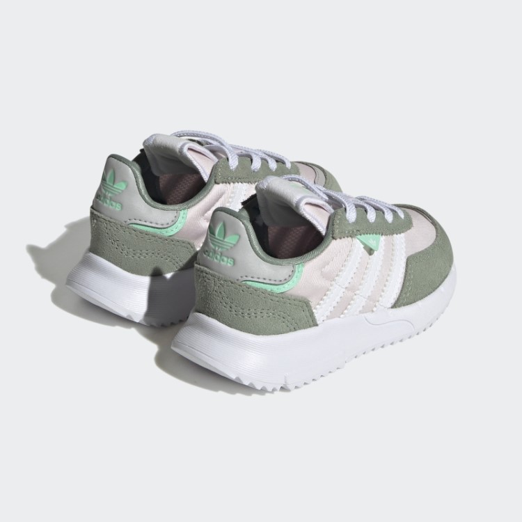 Tênis Adidas Retropy F2 Verde Prateado