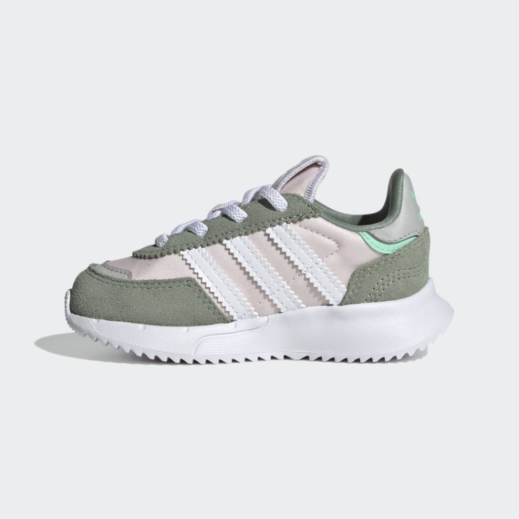 Tênis Adidas Retropy F2 Verde Prateado