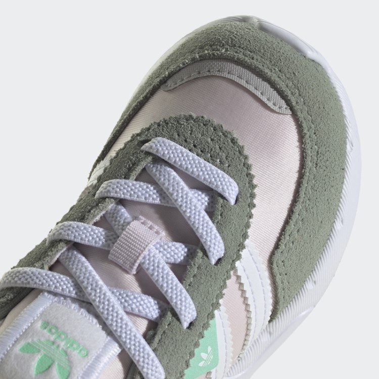 Tênis Adidas Retropy F2 Verde Prateado