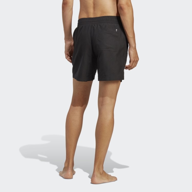Calção De Banho Sólido Originals Essentials Preto Adidas