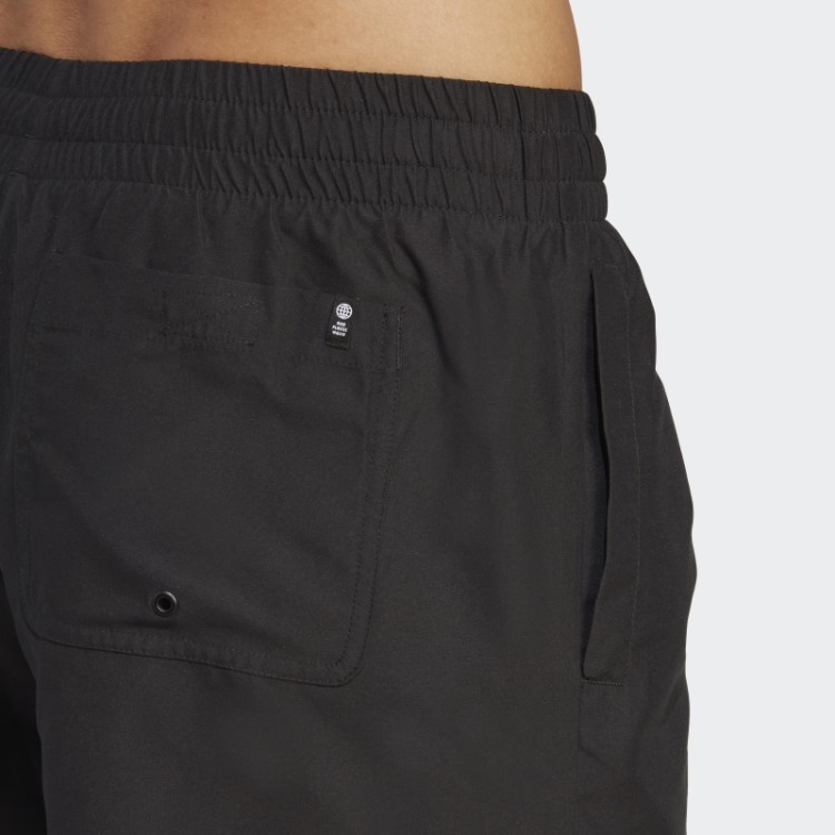 Calção De Banho Sólido Originals Essentials Preto Adidas