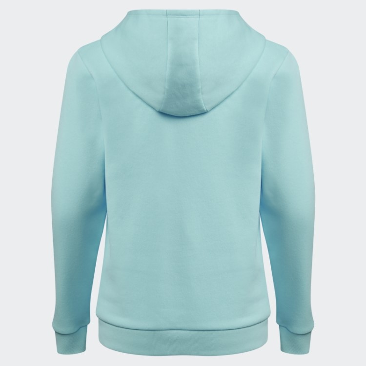 Pulôver De Lã Com Capuz Gráfico Azul Adidas
