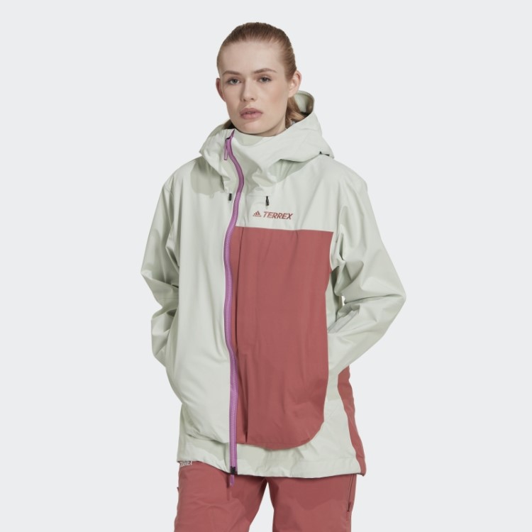 Jaqueta De Neve Gore Tex Vermelho Adidas Myshelter 3 Camadas