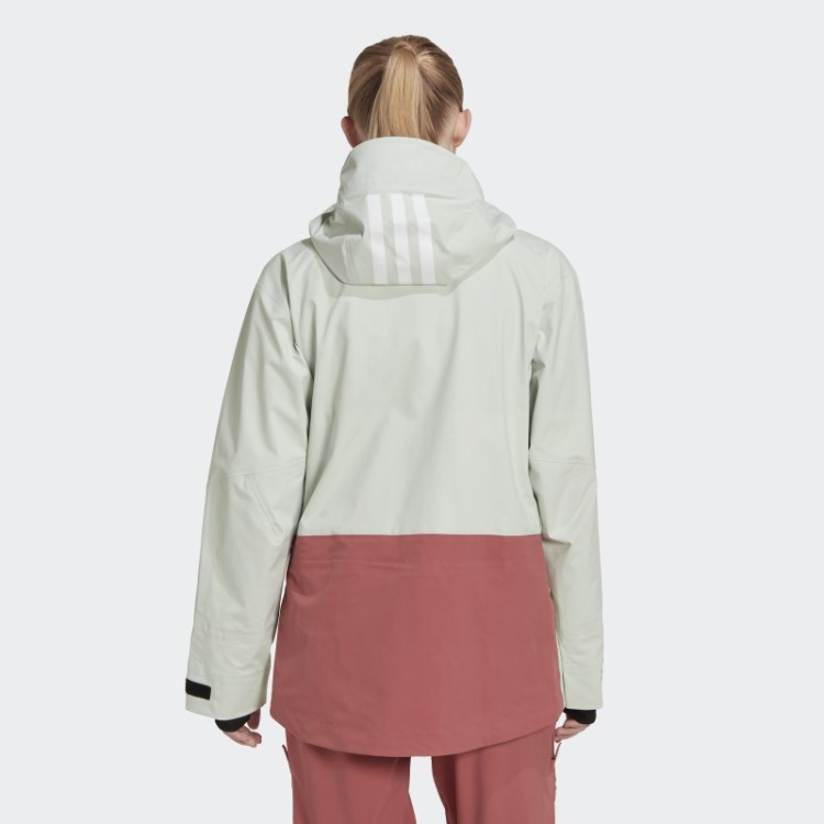 Jaqueta De Neve Gore Tex Vermelho Adidas Myshelter 3 Camadas