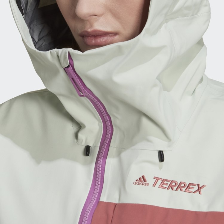 Jaqueta De Neve Gore Tex Vermelho Adidas Myshelter 3 Camadas