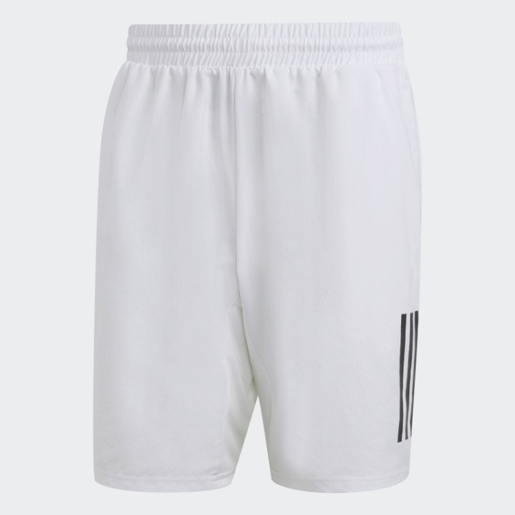Calção De Tênis Club 3 Listras Adidas Branco