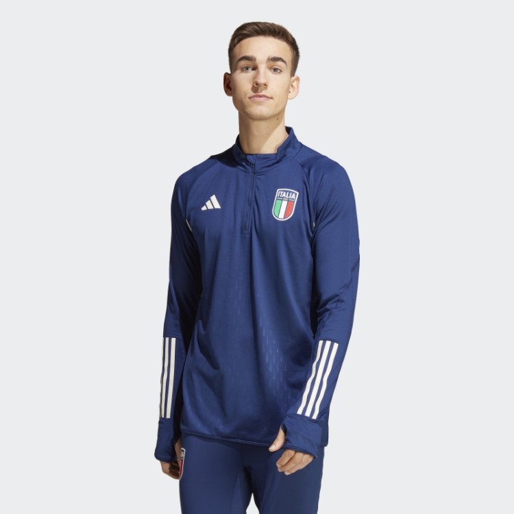 Top Adidas Azul Escuro Itália Tiro 23 Pro