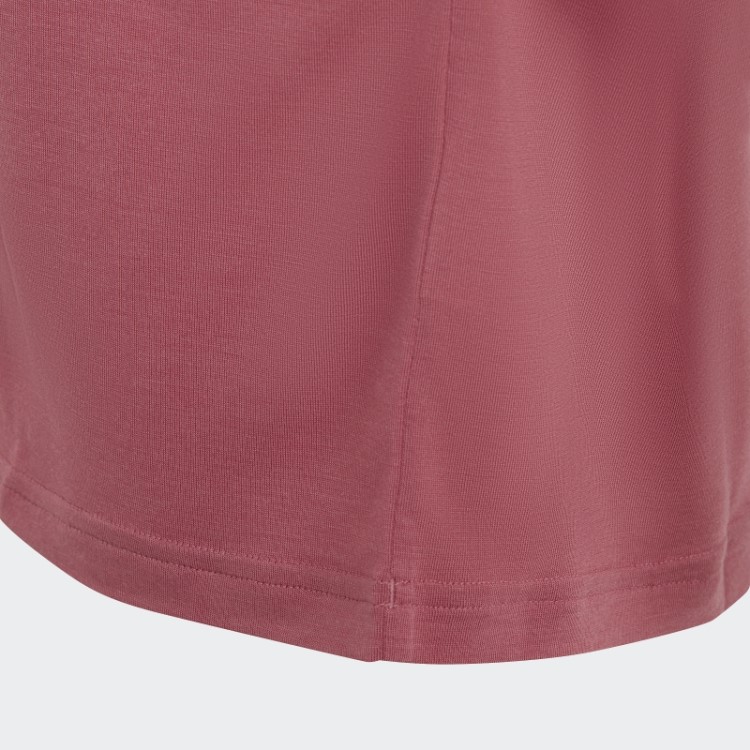 Camiseta Solta Adidas Yoga Aeroready Rosa