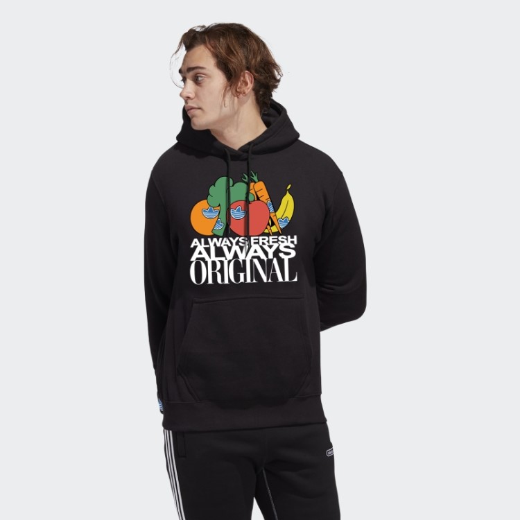 Originals Always Fresh Moletom Com Capuz Preto Adidas