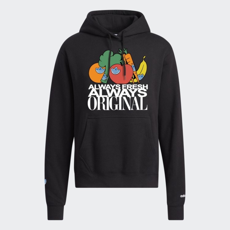 Originals Always Fresh Moletom Com Capuz Preto Adidas