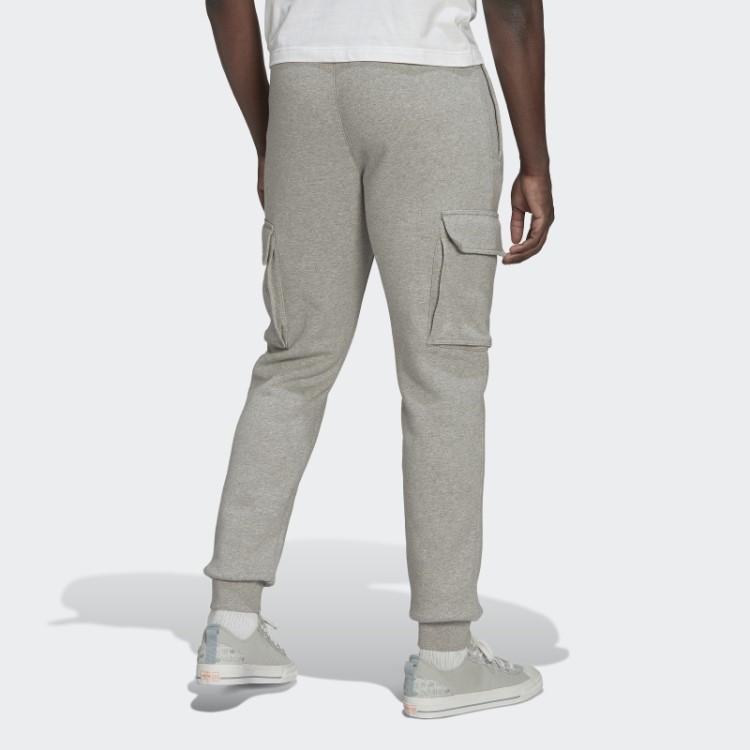 Calça Cargo Adicolor Essencial Trefoil Cinza Médio Adidas