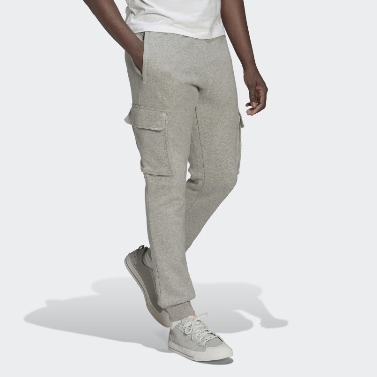 Calça Cargo Adicolor Essencial Trefoil Cinza Médio Adidas