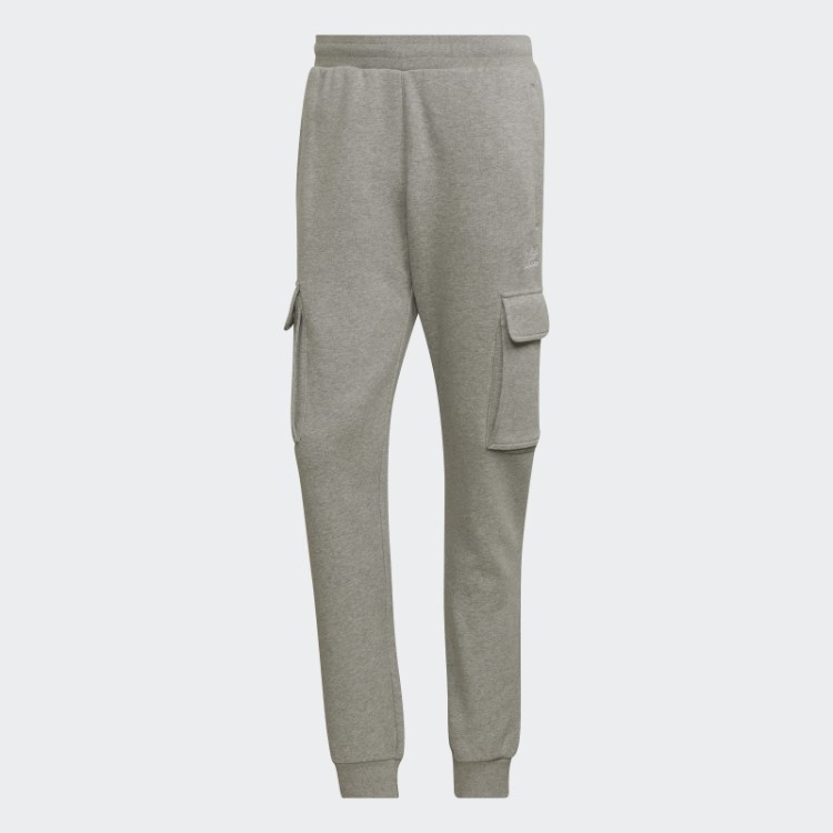 Calça Cargo Adicolor Essencial Trefoil Cinza Médio Adidas