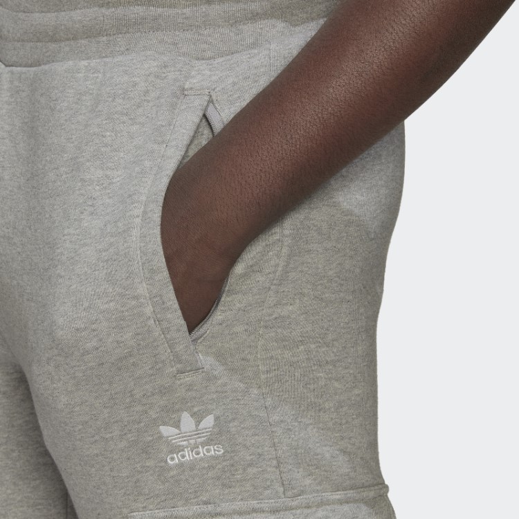 Calça Cargo Adicolor Essencial Trefoil Cinza Médio Adidas