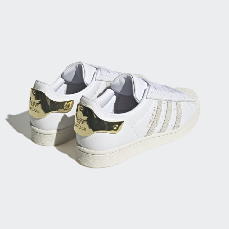 Elegantes Sapatos Brancos Adidas Superstar