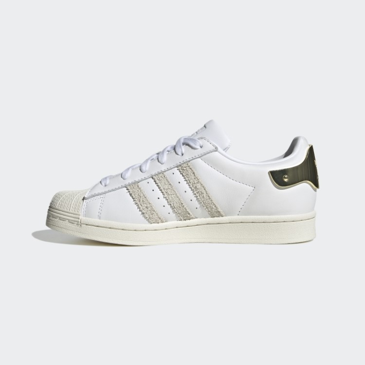 Elegantes Sapatos Brancos Adidas Superstar